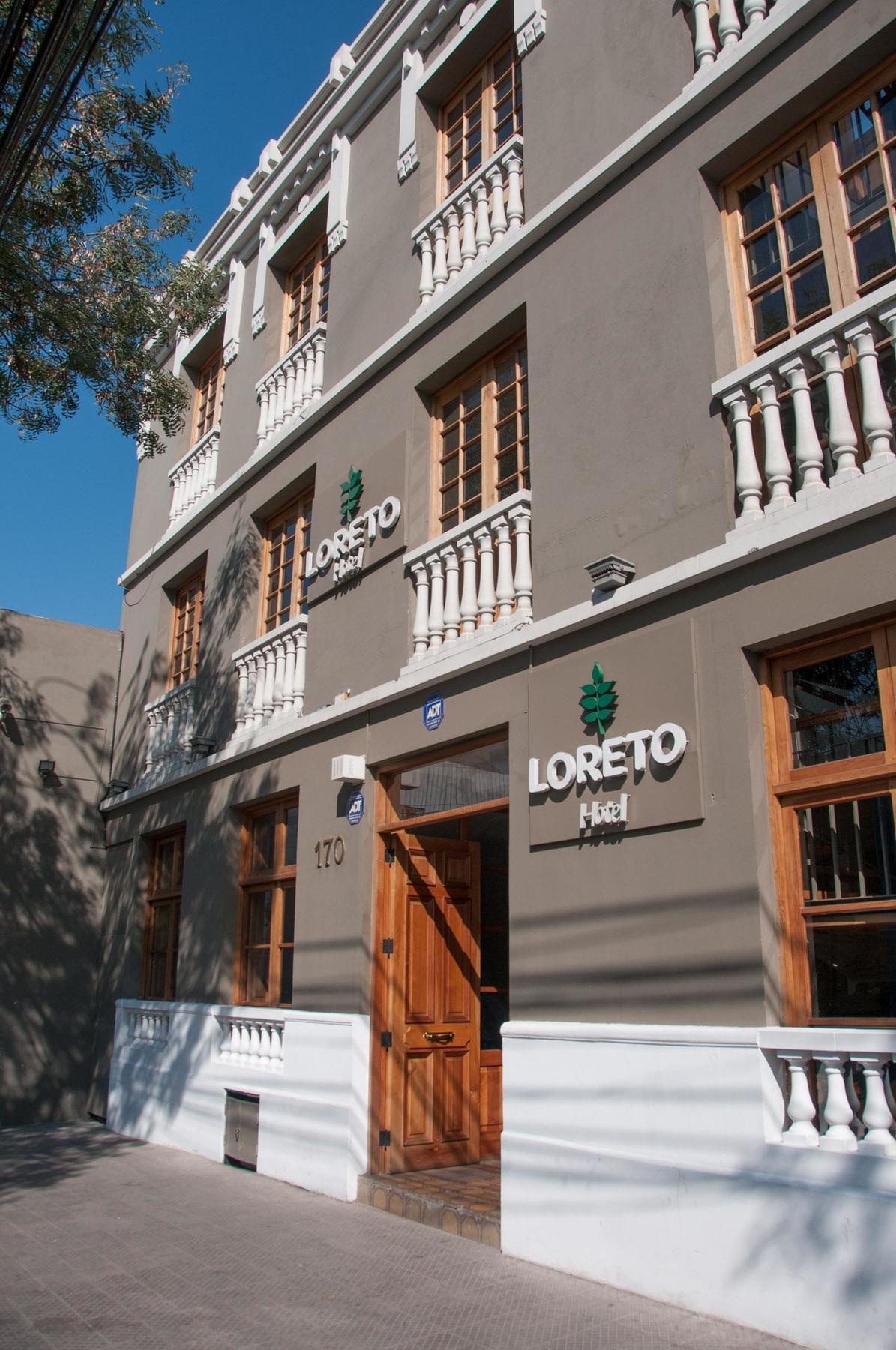 Hotel Loreto Сантьяго Экстерьер фото